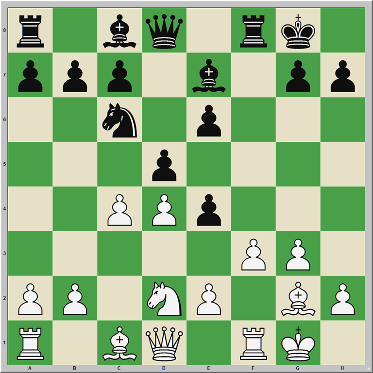 Chess Viewer Game Analysis USCF 2100 vs 1800 